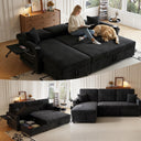 Convertible Sectional Sleeper Sofa with Storage & USB Charging