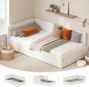 Twin Velvet Daybed with Storage Drawers
