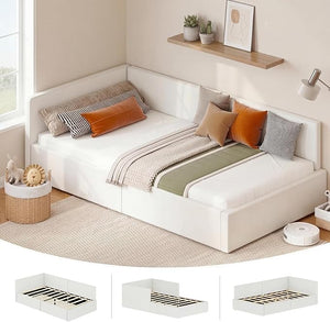 Twin Velvet Daybed with Storage Drawers