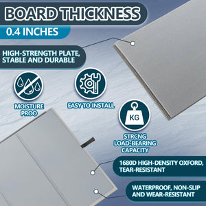 Foldable Bunkie Board – King & Queen Mattress Support