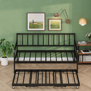 Twin Daybed with Pop-Up Trundle