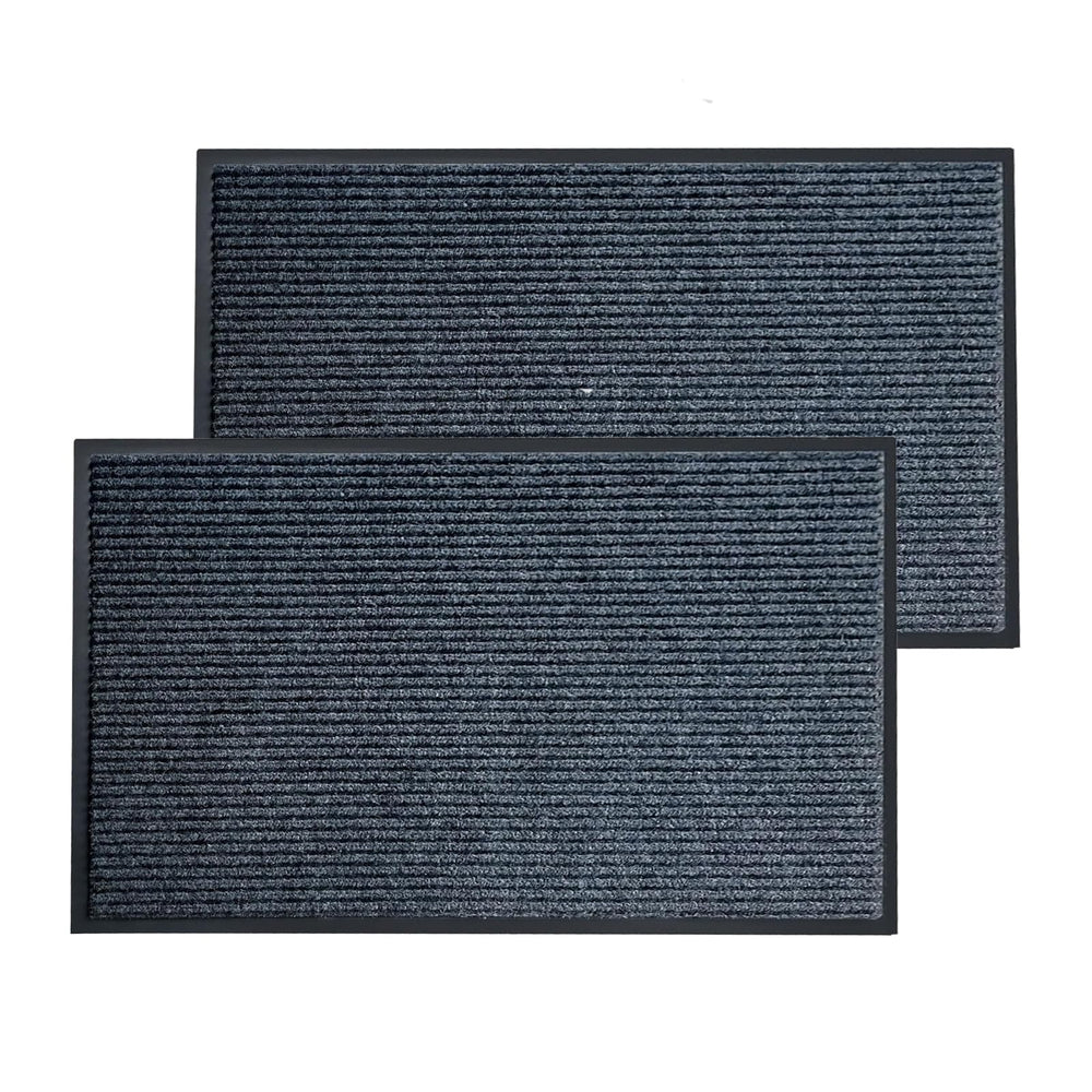 Heavy-Duty Indoor Outdoor Door Mat with Anti-Slip PVC Backing