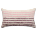14x24 Lumbar Pillow Cover – Handwoven Cotton Accent Cushion