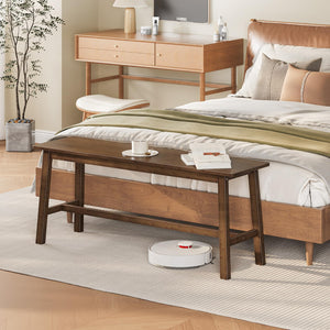 Bamboo Dining Bench – Farmhouse Kitchen & Entryway Seat