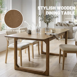 Extendable Rectangular Dining Table