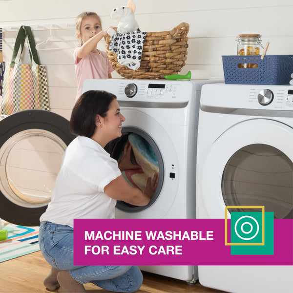 Southwest Pop Kids Washable Area Rug – Pink Multi
