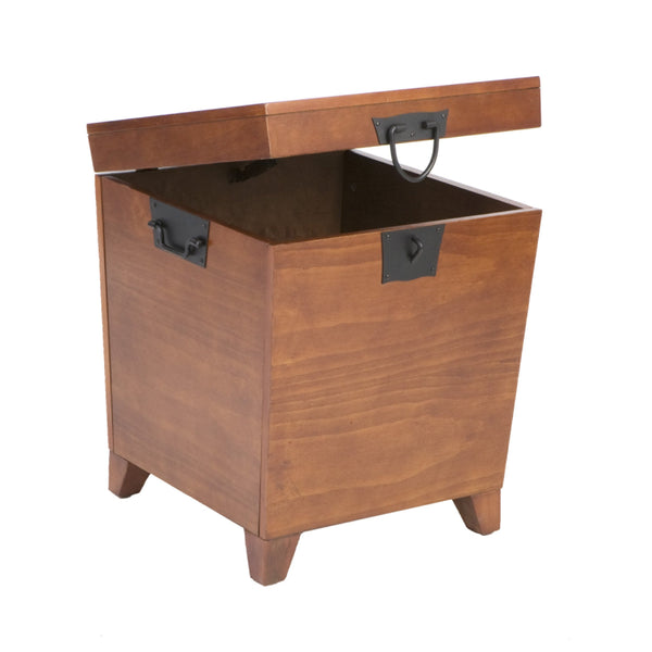 Mission Oak Trunk Table Set – 3 Piece