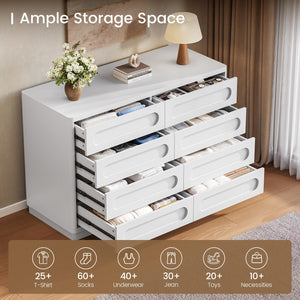 8-Drawer Dresser with Deep Drawers