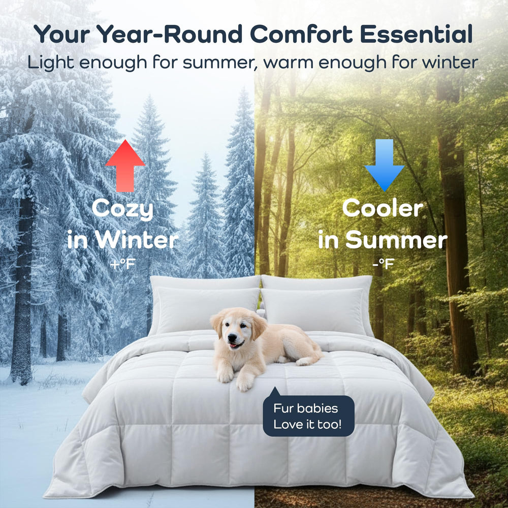 Bamboo Cooling Comforter Duvet Insert