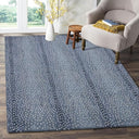 Hand-Tufted Wool Runner Rug – Antelope Pattern