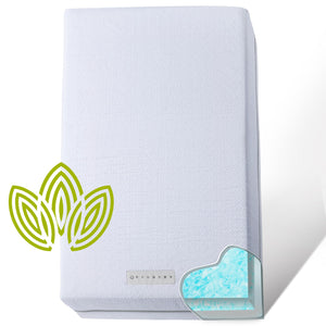 Dual-Sided Crib & Toddler Mattress with Cooling Gel Memory Foam