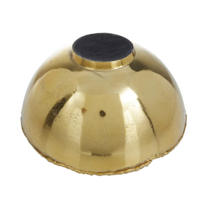 Gold Aluminum Decorative Bowls Set of 3