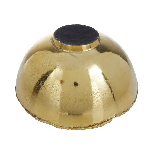 Gold Aluminum Decorative Bowls Set of 3