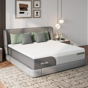 Memory Foam Mattress with Cooling Gel & Pressure Relief