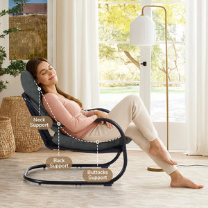 Modern Accent Chair with Metal Frame