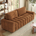 Modern 3-Seater Chenille Sofa Couch
