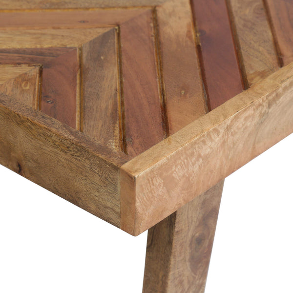 Mango Wood Rectangular Dining Bench