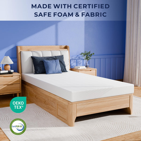 5-Inch Twin Cooling Gel Memory Foam Mattress