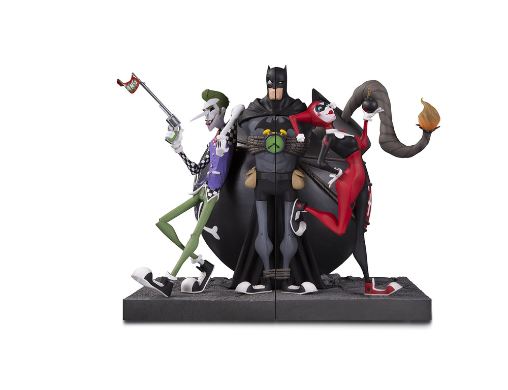 Joker & Harley Quinn Bookend Set