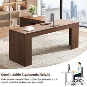 L-Shaped Corner Desk 71"