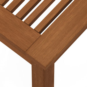 Outdoor Backless Wood Bench