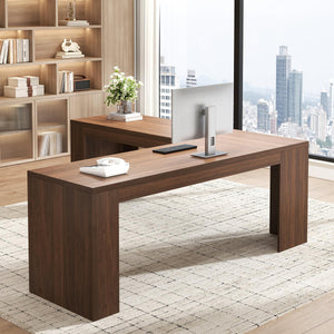 L-Shaped Corner Desk 71"