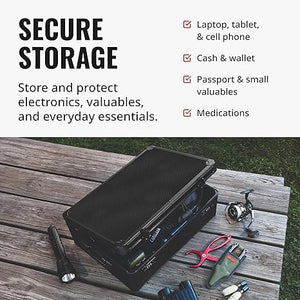 Locking Storage Chest with Combination Lock