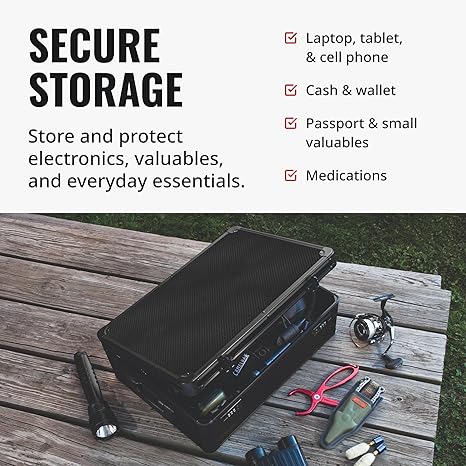 Locking Storage Chest with Combination Lock