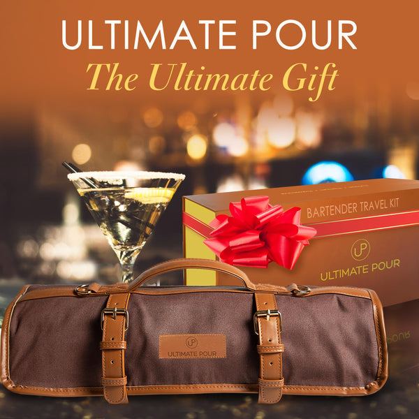 24-Piece Bartender Kit with Travel Bag