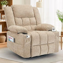 360° Swivel Rocker Recliner with Massage & Heating