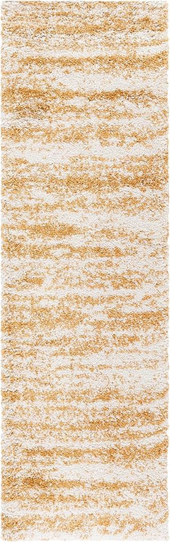 Shag Runner Rug 2'3" x 8' – Plush Polypropylene, Non-Shedding, Machine Made