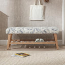 Entryway Bench with Shoe Storage