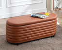 Storage Ottoman Bench with Hidden Storage & Safety Hinge
