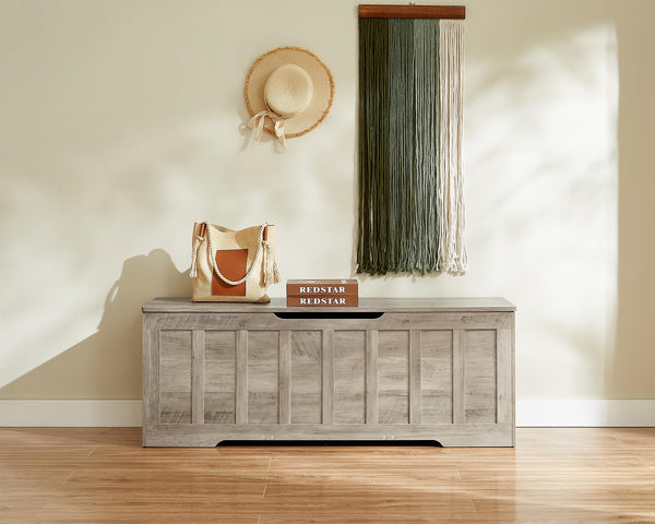 Large Storage Chest Bench with Safety Hinges