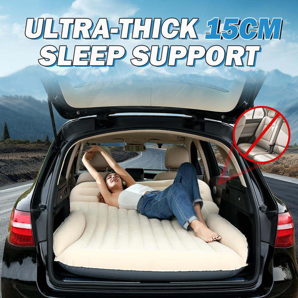 SUV Car Air Mattress – Full Size Inflatable Trunk Bed