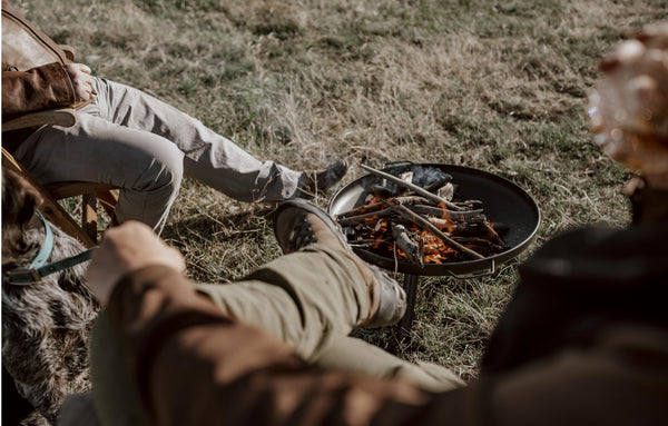 23-Inch Outdoor Wood Burning Fire Pit