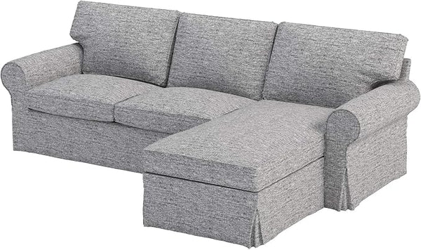 Loveseat with Chaise Slipcover – Cotton Replacement Cover