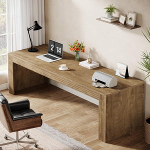 79-Inch Two-Person Double Computer Desk