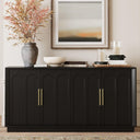 67" Arched Door Sideboard Buffet Cabinet with Storage
