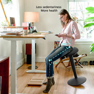 Standing Desk Perch Stool with Memory Foam Seat