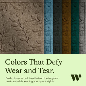 Heavy-Duty Indoor Outdoor Door Mat – Camel Leaf, 2' x 3'