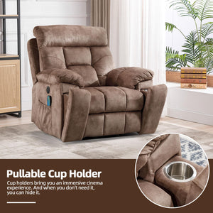 Large Power Lift Recliner Chair with Massage and Heat