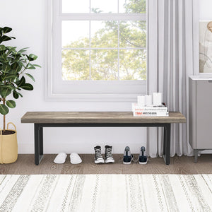Dining Bench Set of 2 – Farmhouse Kitchen & Bedroom Bench