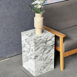 Marble Side Table – Square End Table