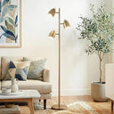 LED Tree Floor Lamp – 3-Head Adjustable, 2400 Lumens