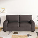 69.6" Modern Chenille Loveseat Sofa with Solid Wood Frame