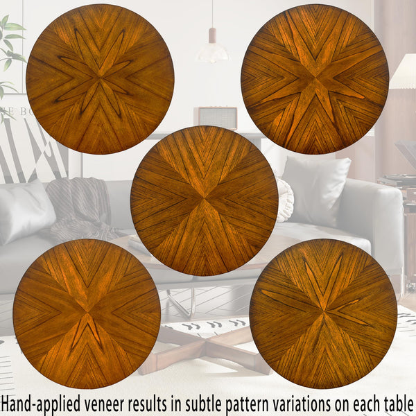 Mid-Century Modern Round End Table