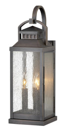 Blackened Brass Outdoor Coach Lantern Wall Light