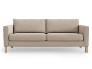 Karlstad 3-Seat Sofa Slipcover – Thick Polyester Replacement Cover