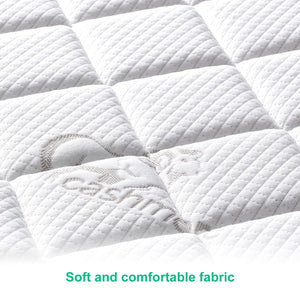 Firm Soft Crib & Toddler Mattress – 5" Thick, Hypoallergenic, Fits Standard Cribs